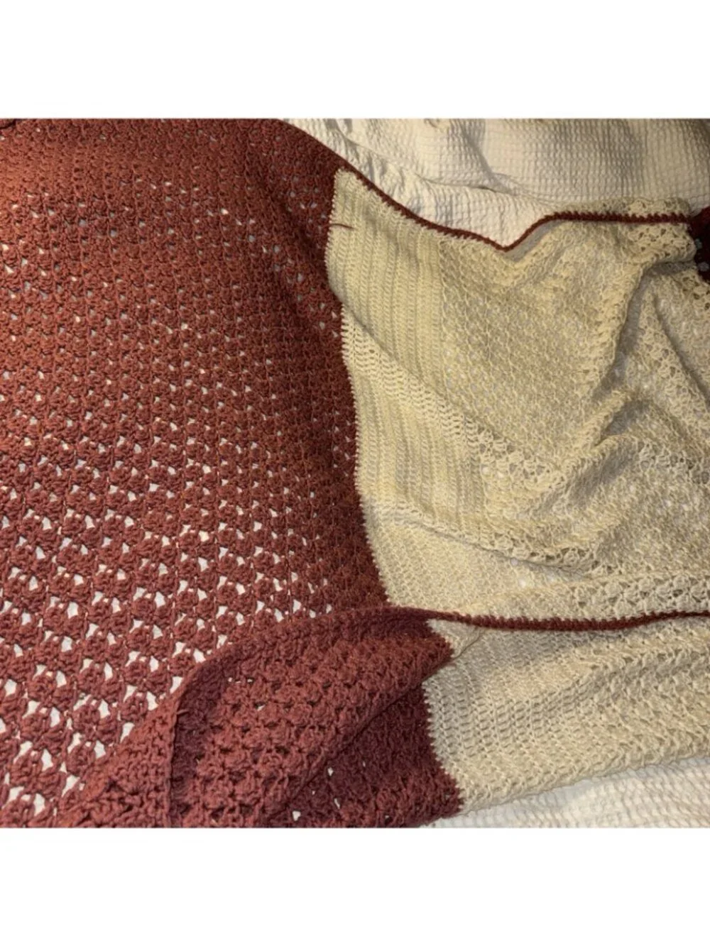 Handmade bordered its striped